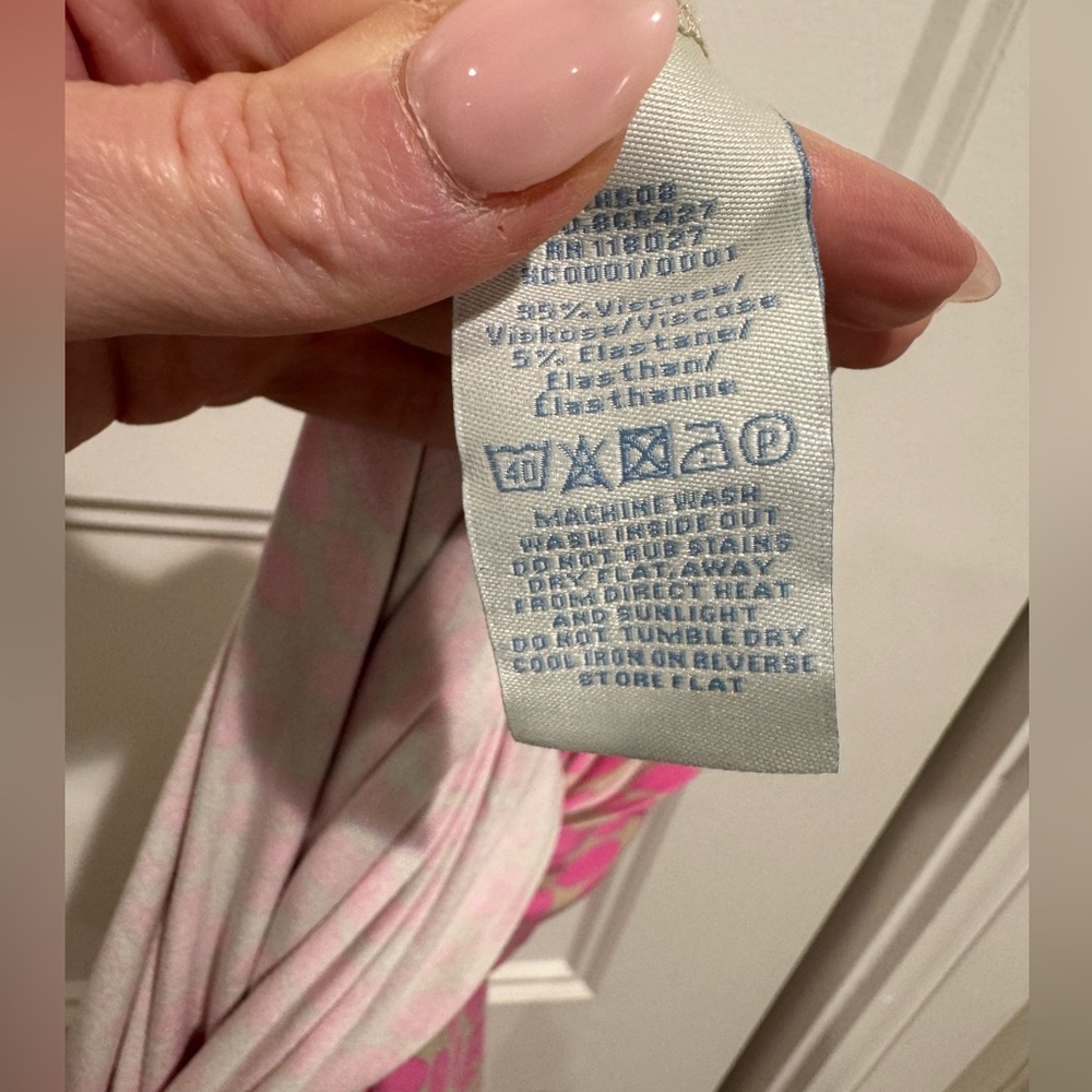 Boden V-neck tie waist dress - Picture 6 of 6